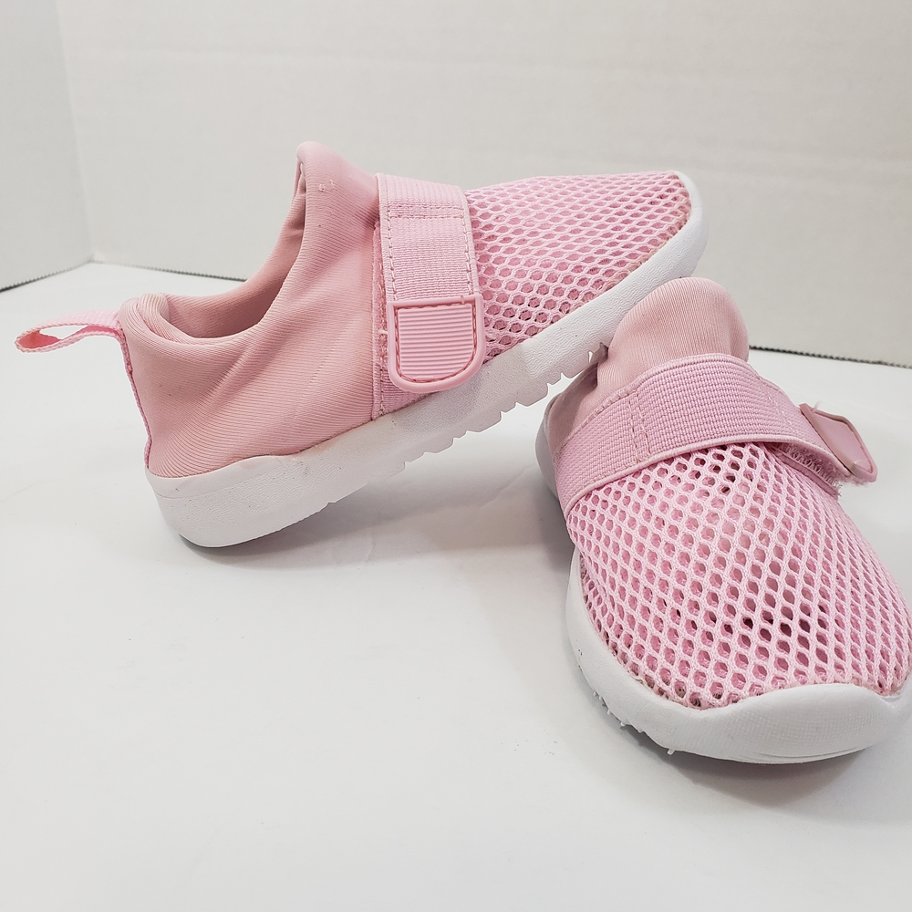 Cat & Jack Toddler Pink Mesh Kids Sneakers Sz: 7 Austen Water Shoes, Preowned